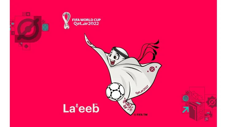 La'eeb es la mascota de la Copa del Mundo.
