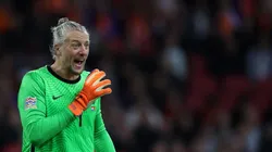 Remko Pasveer es el arquero de Países Bajos.