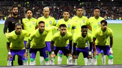 Equipo de Brasil ante Ghana