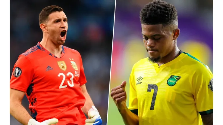 Dibu Martínez y Leon Bailey.