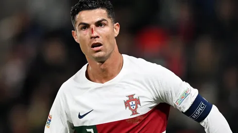 Susto en Portugal: tremendo golpe a Cristiano lo dejó ensangrentado
