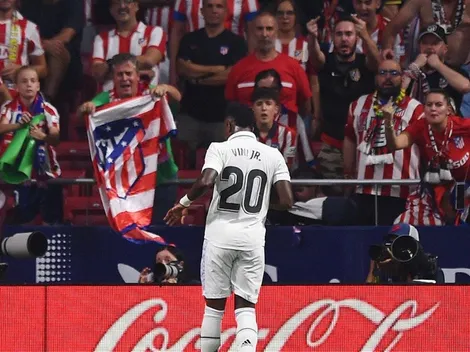 Suspenden a tres socios de Atlético de Madrid por cantos racistas contra Vinicius
