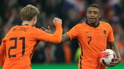 Bergwijn, autor del segundo gol.