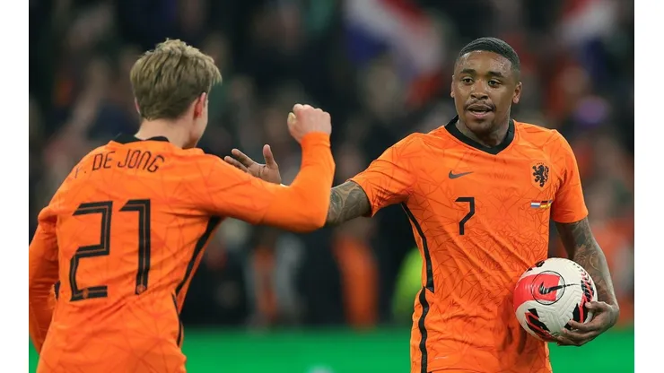 Bergwijn, autor del segundo gol.