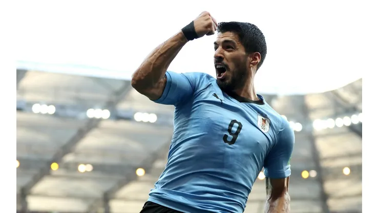 Luis Suárez, figura de la Celeste.