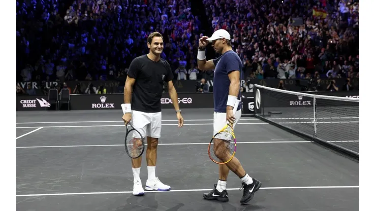 Roger Federer y Rafael Nadal jugarán juntos en el dobles.
