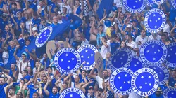 Hinchas de Cruzeiro celebran.