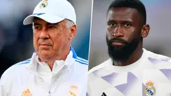 Ancelotti sorprendió a Rüdiger apenas llegó a Real Madrid.