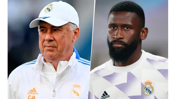 Ancelotti sorprendió a Rüdiger apenas llegó a Real Madrid.
