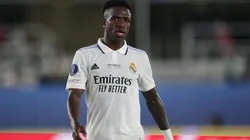 Vinícius Júnior recibió el apoyo del Atleti.