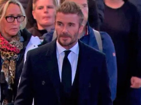 David Beckham hizo fila por más de 13 horas para despedir a la Reina