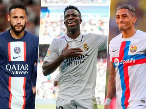 Neymar y una figura del Barça calientan el derbi apoyando a Vini Jr.