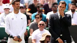 Djokovic y Federer.