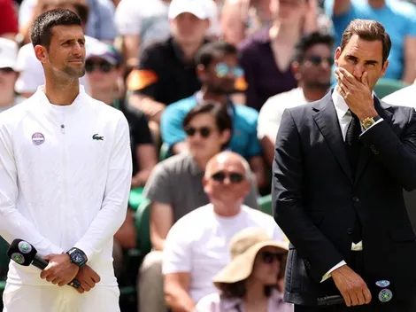 Novak Djokovic brilla por su ausencia: ningún mensaje para Roger Federer