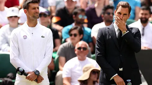 Djokovic y Federer.