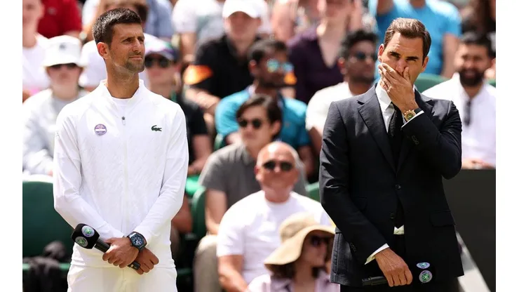 Djokovic y Federer.