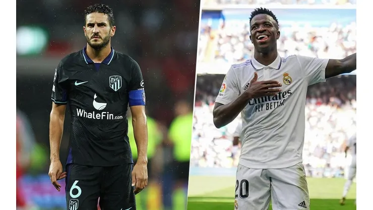 Koke y Vinicius Junior, los jugadores de la polémica.