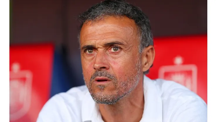Luis Enrique, entrenador de la Selección de España.