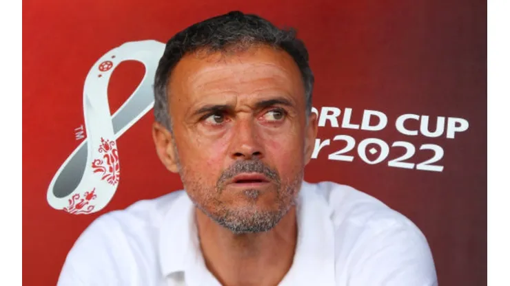 Luis Enrique, seleccionador de España.