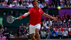 Roger Federer participando en los Juegos Olímpicos de Londres 2012.