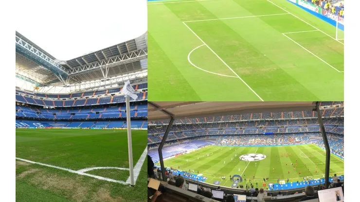 Santiago Bernabéu, casa del Real Madrid.