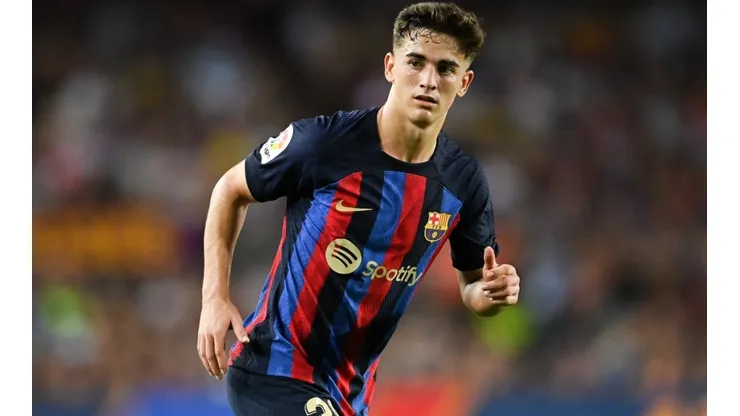 Gavi, jugador del Barcelona.