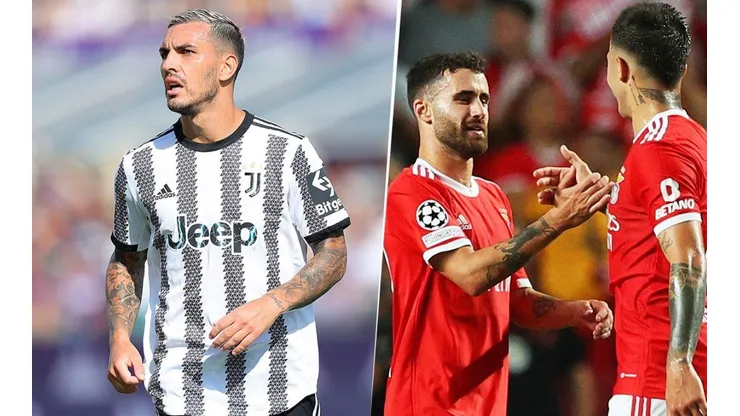 Juventus y Benfica se ven por Champions