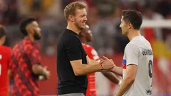 Nagelsmann y Lewandowski se reencontraron.
