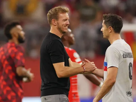 Nagelsmann, sobre Lewandowski: "Paremos las preguntas sobre él"
