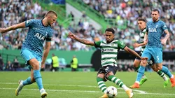 Sporting se lo ganó sobre el final a Tottenham.