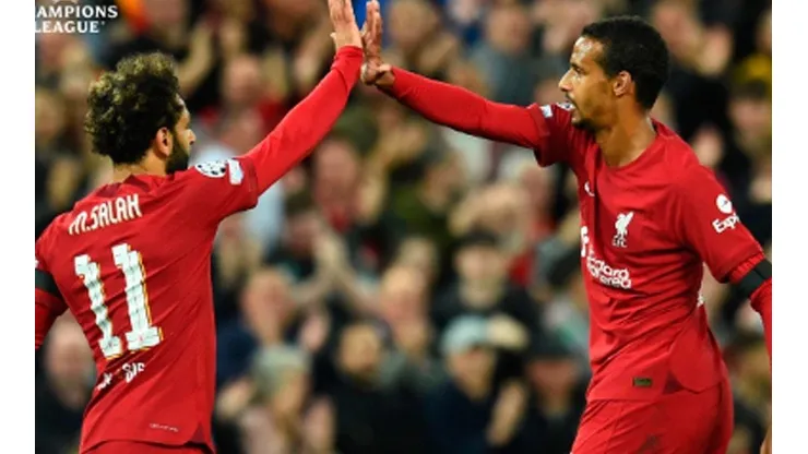 Festejo de Liverpool.