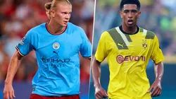 Haaland recibe a sus excompañeros de Borussia Dortmund.