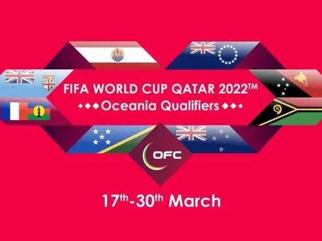 ¿Cuántos clasifican al Mundial por Oceanía?