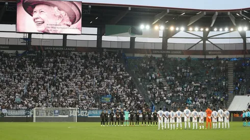 Arsenal el día de la muerte de la Reina Isabel II
