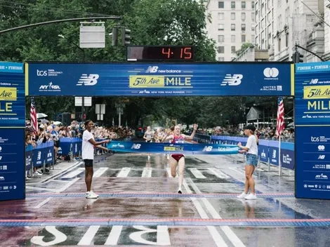 Dos británicos se quedaron con la Milla de la Quinta Avenida