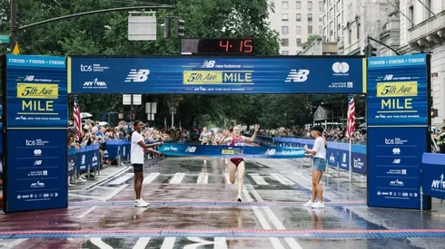 Dos británicos se quedaron con la Milla de la Quinta Avenida