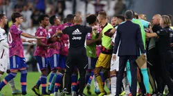 Polémica en el Juventus-Salernitana