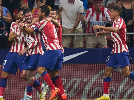 Atlético de Madrid fue una máquina demoledora que goleó a Celta de Vigo