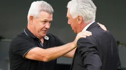 Javier Aguirre y Carlo Ancelotti.