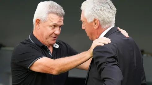 Javier Aguirre y Carlo Ancelotti.