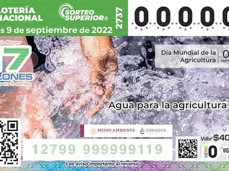 Resultados del Sorteo Superior del viernes 9 de septiembre: Números que cayeron Lotería Nacional