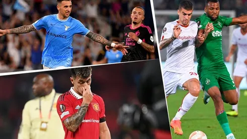 Partidos de la Europa League.