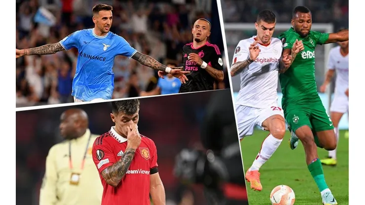 Partidos de la Europa League.