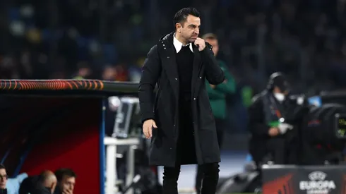 Xavi Hernández, entrenador de Barcelona.