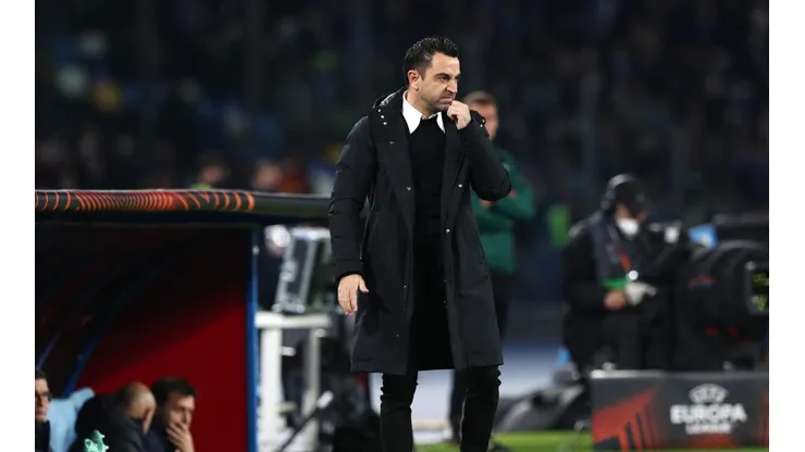 Xavi Hernández, entrenador de Barcelona.