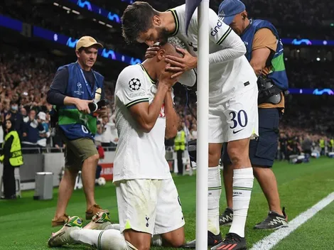 El emocionante video de Richarlison tras doblete en su debut en Champions