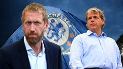 Graham Potter y Todd Boehly en Chelsea.