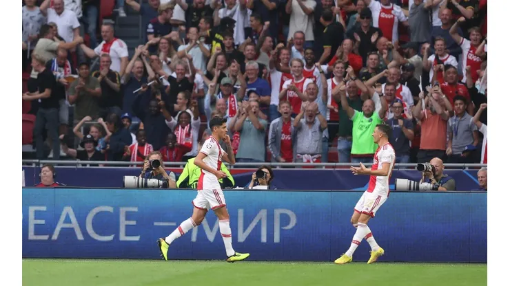 Goleada de Ajax ante Rangers