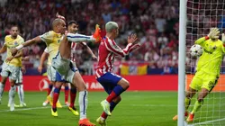 Griezmann rescató la victoria de Atlético de Madrid.