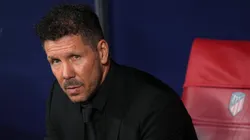 Diego Simeone, entrenador del Atlético de Madrid.